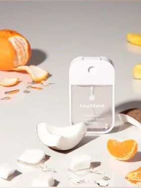 Touchland Power Mist Hydrating Hand Sanitizer in the "Beach Coco" scent